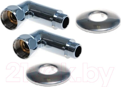 Комплект фитингов для полотенцесушителя Luxon 741SCH1004