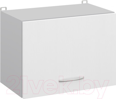 Шкаф под вытяжку Кортекс-мебель Корнелия Лира ВШГ50-1г-360 (белый)