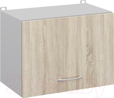 Шкаф под вытяжку Кортекс-мебель Корнелия Лира ВШГ50-1г-360 (дуб сонома)