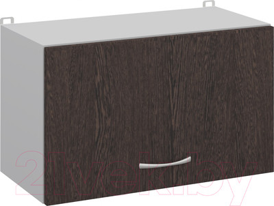Шкаф под вытяжку Кортекс-мебель Корнелия Лира ВШГ60-1г-360 (венге)