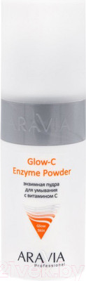 Пудра для умывания Aravia Professional Glow-C Enzyme Powder (150мл)