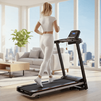 Электрическая беговая дорожка Sundays Fitness Simple Line ES-T2702