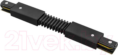 Коннектор для шинопровода Lightstar Barra 502157 (черный)