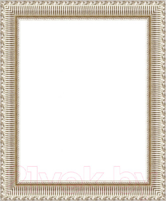 Рамка Декарт 30x40 8Л2293 (белый с золотом)