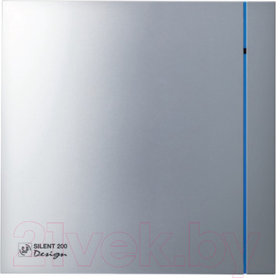 Вентилятор накладной Soler&Palau Silent-200 CHZ Silver Design - 3C / 5210606000