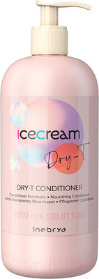Кондиционер для волос Inebrya Dry-T питательный для увлажнения сухих и пористых волос (1л)