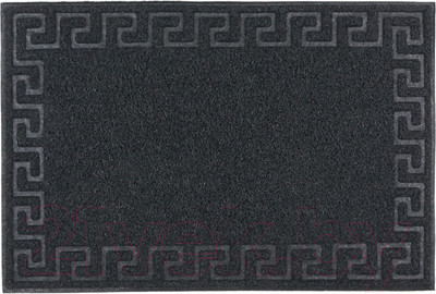 Коврик грязезащитный SunStep Spongy Меандр 40x60 / 38-303 (черный)