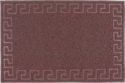 Коврик грязезащитный SunStep Spongy Меандр 50x80 / 38-312 (коричневый)