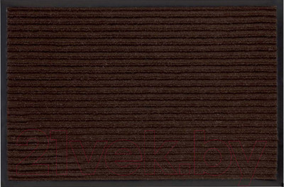 Коврик грязезащитный SunStep Ребристый 50x80 / 35-042 (коричневый)