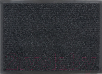 Коврик грязезащитный SunStep Ребристый 50x80 / 35-043 (черный)