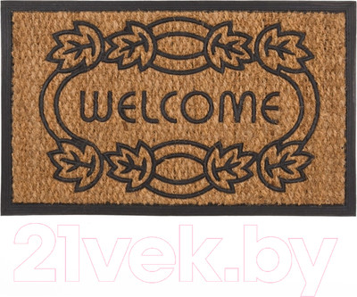 Коврик грязезащитный SunStep Вьюн Welcome 45x75 / 32-094