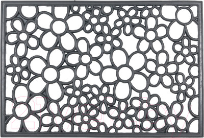 Коврик грязезащитный SunStep Цветы 40x60 / 30-015