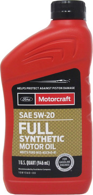 Моторное масло Ford 5W20 Full Synthetic / XO5W20Q1FS (946мл)