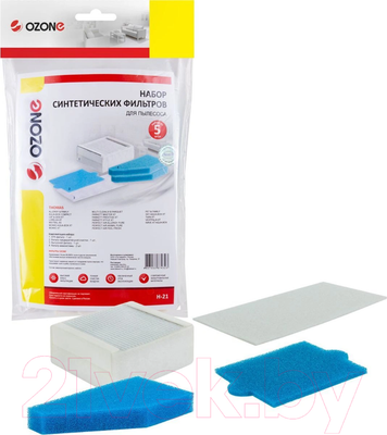 Комплект фильтров для пылесоса OZONE H-21