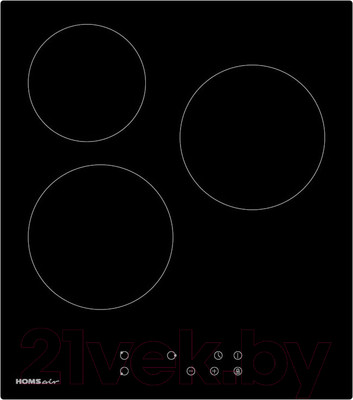 Электрическая варочная панель HOMSair HVY43BK