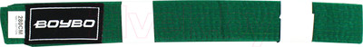 Пояс для кимоно BoyBo Зеленый (280см)