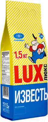 Известь строительная Тайфун Люкс порошкообразная воздушно-гидратная (1.5кг)