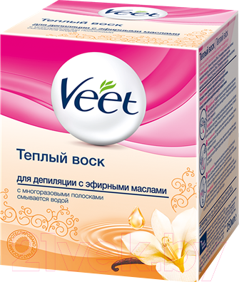 Воск для депиляции Veet С эфирными маслами (250г)