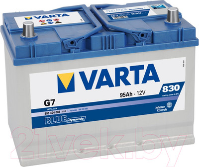 Автомобильный аккумулятор Varta Blue Dynamic G7 / 595404083 (95 А/ч)