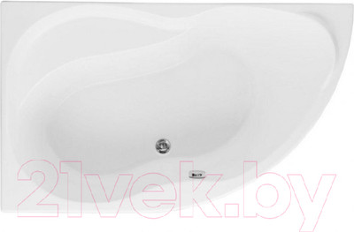 Ванна акриловая Aquanet Graciosa 150x90 L (с каркасом и экраном)