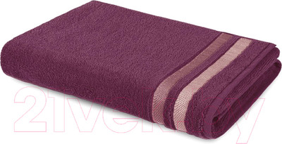 Полотенце Самойловский текстиль Исландия 100x150 (темно-бордовый)