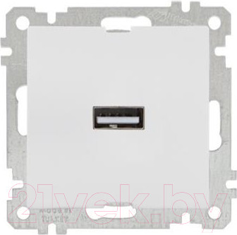 Розетка Mutlusan Daria 2100 448 0101 (белый)