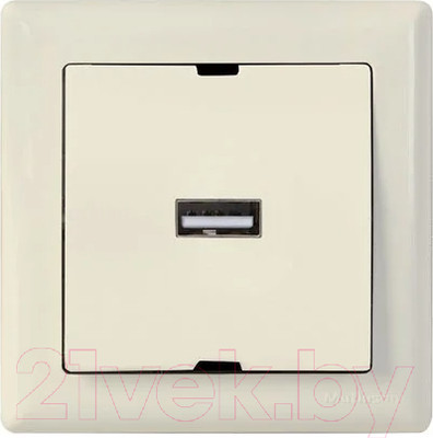 Розетка Mutlusan Daria 2120 448 0102 (кремовый)