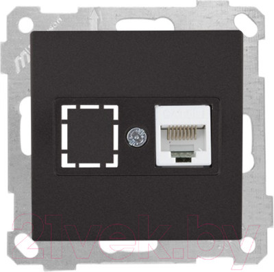 Розетка Mutlusan Daria 2100 136 0184 (черный)