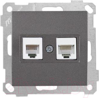 Розетка Mutlusan Daria 2100 139 0195 (дымчатый)