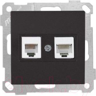 Розетка Mutlusan Daria 2100 139 0184 (черный)