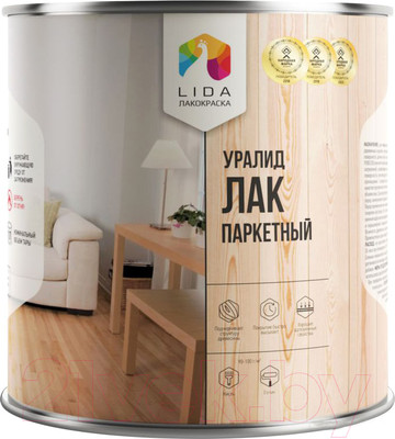 Лак Lida УраЛид (1.8кг, глянцевый)