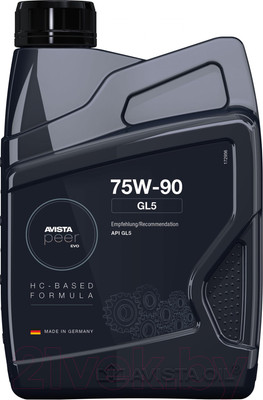 Трансмиссионное масло Avista Peer Evo GL5 75W90 / 150834 (1л)