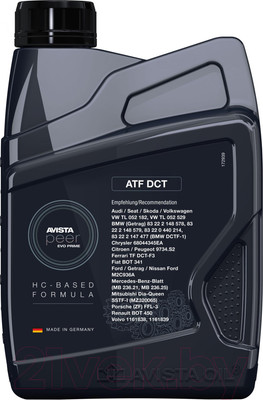 Трансмиссионное масло Avista Peer Evo Prime ATF DCT / 171966 (1л)