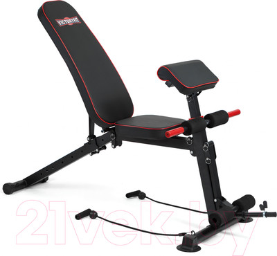Скамья многофункциональная VictoryFit T21 / VF-T21 (черный)