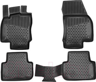 Комплект ковриков для авто ELEMENT Element5154210K для Volkswagen Tiguan (4шт)