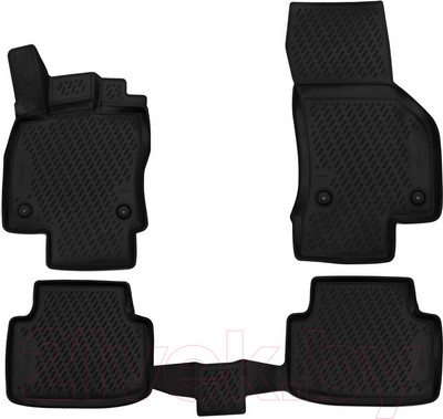 Комплект ковриков для авто ELEMENT CARVLK00001 для Volkswagen Passat B8 (4шт)