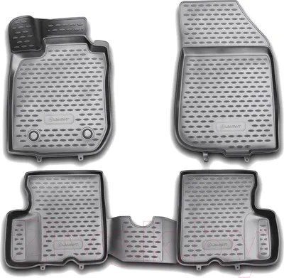 Комплект ковриков для авто ELEMENT NLC.3D.41.29.210KH для Nissan Terrano/Renault Duster (4шт)