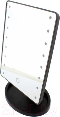 Зеркало косметическое Sipl AG628D с подсветкой (черный)