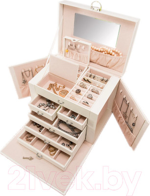 Шкатулка Joli Angel Медичи / SR-790 (белый/экокожа)