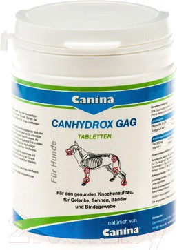 Кормовая добавка для животных Canina Canhydrox GAG 120 Tabletten / 123506 (200г)
