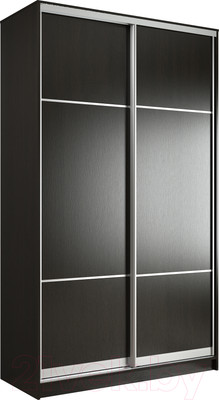 Шкаф-купе Евва 158 VS.03 / АЭП ШК.2 01 (венге/хром)