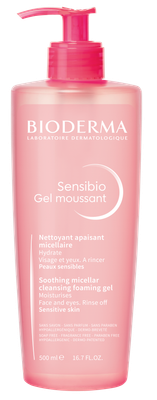 Гель для умывания Bioderma Sensibio Gel Moussant (500мл)