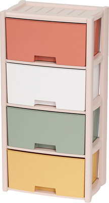 Комод пластиковый Альтернатива Колорит / М7838 (цветной)