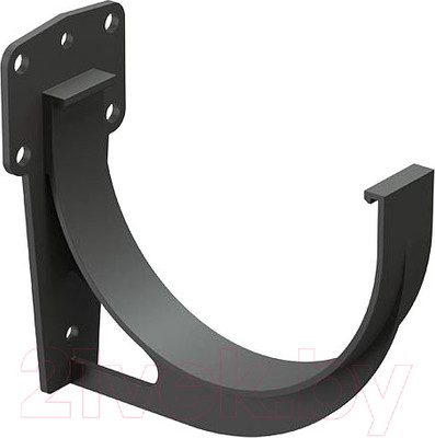 Кронштейн желоба Docke Premium 120мм (графит)