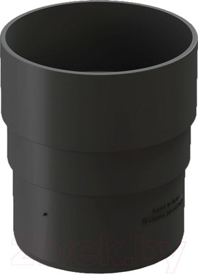 Муфта водосточная Docke Premium 85мм (графит)