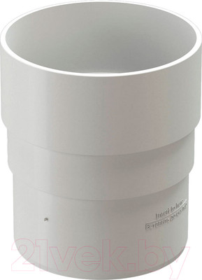 Муфта водосточная Docke Premium 85мм (пломбир)