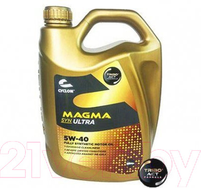 Моторное масло Cyclon Magma Syn Ultra 5W40 / JM04007 (5л)