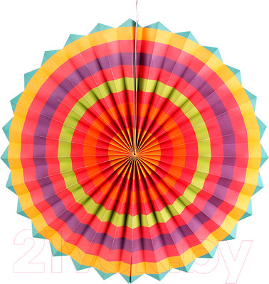 Набор украшений для праздника Darvish Веер / DV-H-1022 (6шт)