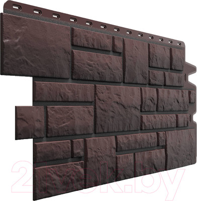 Фасадная панель Docke Burg Темный (472x1072)