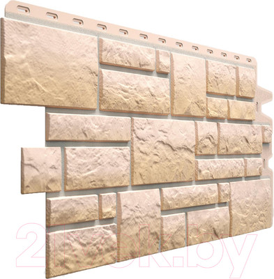 Фасадная панель Docke Burg Песчаный (472x1072)